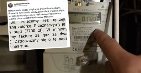 Ksiądz załamany wysokimi rachunkami za gaz i prąd. "Makabra"