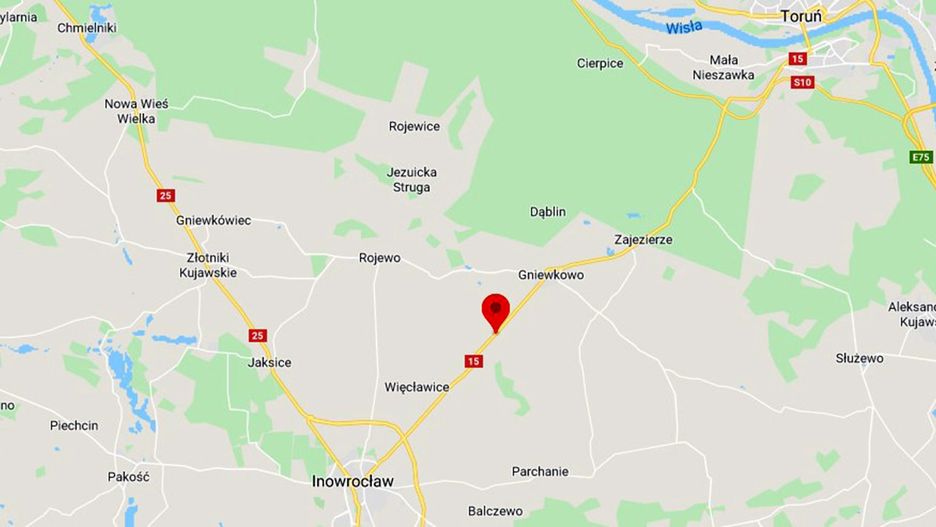 Tragiczny wypadek pod Inowrocławiem. Ciężarówka uderzyła w tico