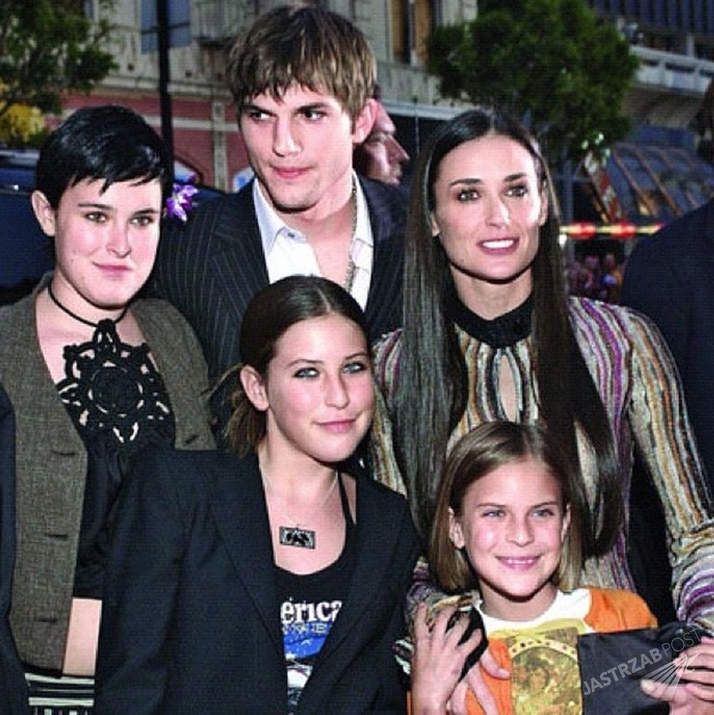 Demi Moore z dziećmi