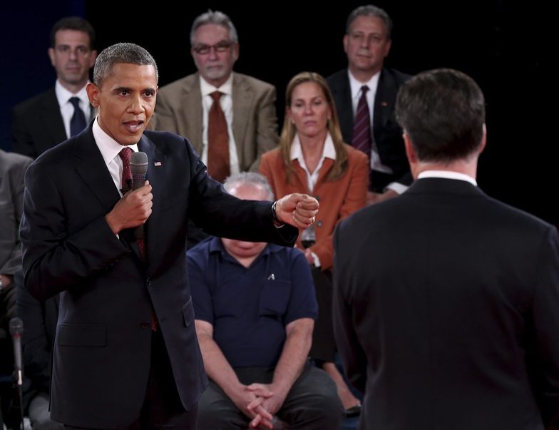 Wybory w USA. Obama zwyciężył w debacie z Romneyem