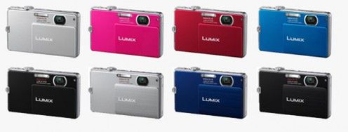 Panasonic DMC FP1, FP2, FP3 - kolorowe kompakty z serii Lumix 1