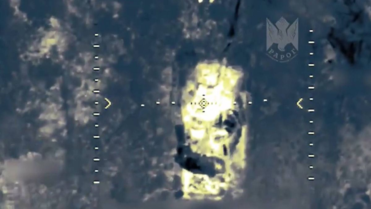 Rosjanie stracili kolejny czołg T-90, Ukraińcy znów zaatakowali dronem