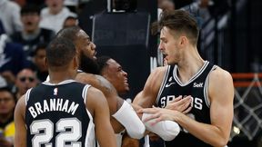 Kontuzjowany Sochan opuścił mecz, fatalna czwarta kwarta Spurs