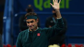 ATP Doha: Roger Federer zakończył pierwszy turniej od 14 miesięcy. Andriej Rublow nie odbił piłki, a jest w półfinale