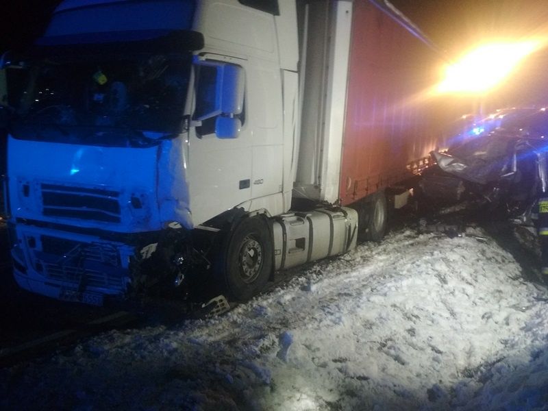Zdjęcia z wczorajszego wypadku w Czajęcicach