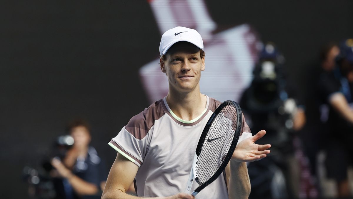 PAP/EPA / Mast Irham / Na zdjęciu: Jannik Sinner