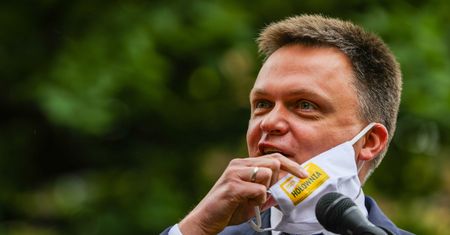 Wybory prezydenckie. Szymon Hołownia o Andrzeju Dudzie i sondażach: za trzy tygodnie zacznie testować okolice 10 proc.
