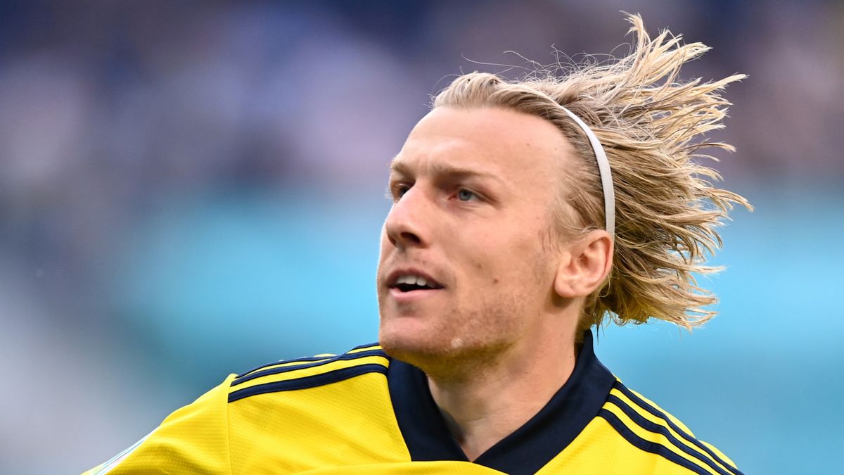 PAP/EPA / Kirill Kudryavtsev  / Na zdjęciu: Emil Forsberg