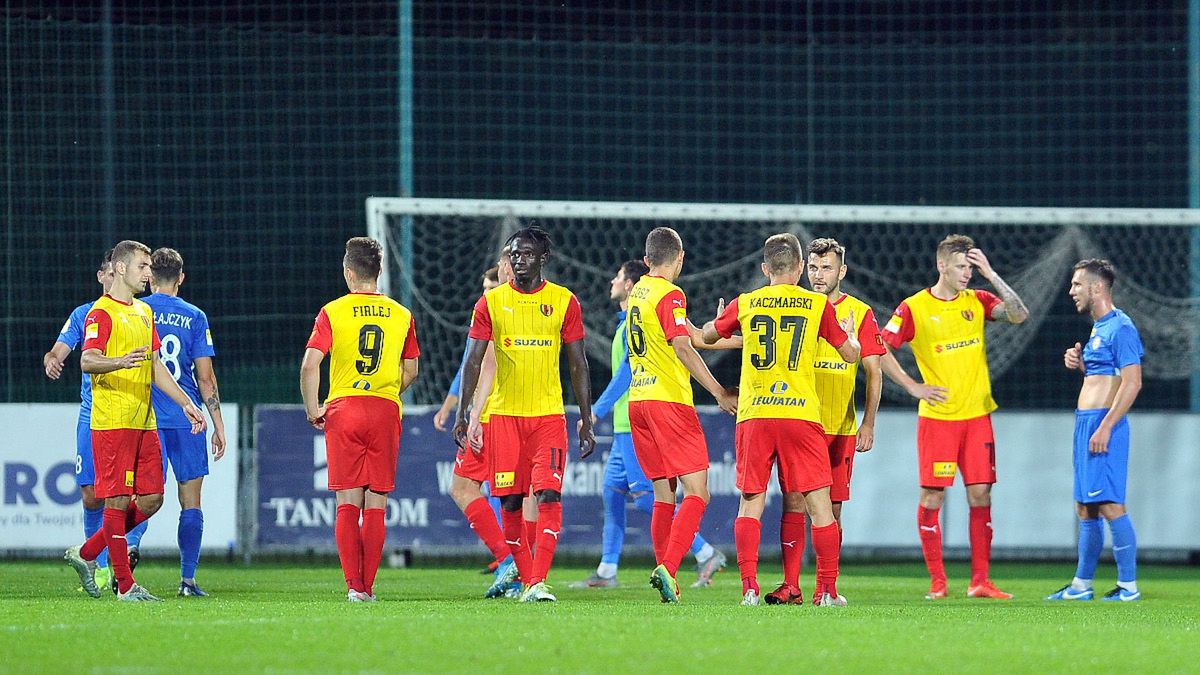 WP SportoweFakty / Krzysztof Porębski / Na zdjęciu: piłkarze Korony Kielce