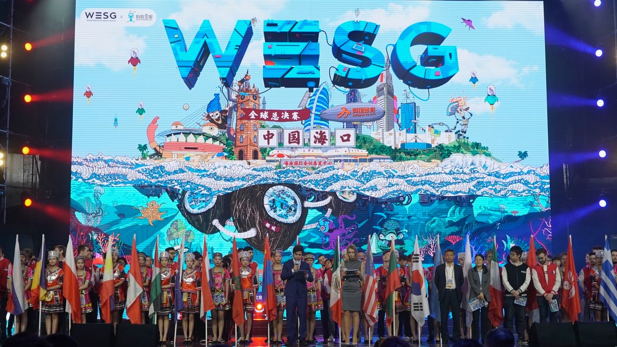 scena główna WESG 2017