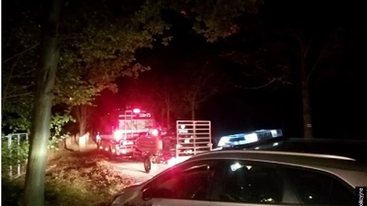 Mogło skończyć się tragicznie. 81-letni grzybiarz zaginął w lesie (foto: materiały policyjne)