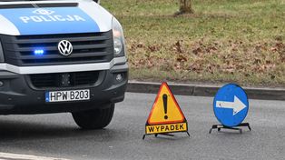 Wypadek w powiecie toruńskim. Jedna osoba trafiła do szpitala