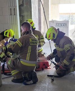 Chciała zobaczyć budowę swojego mieszkania. Uniknęła śmierci o włos