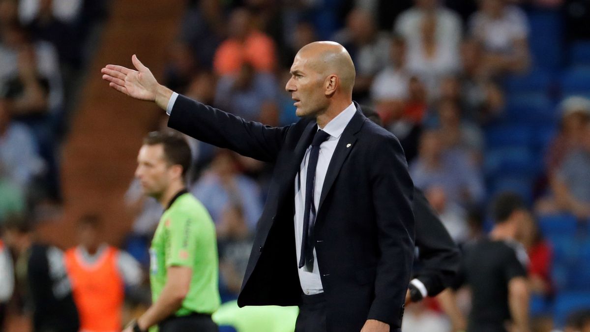 PAP/EPA / JuanJo Martin / Na zdjęciu: Zinedine Zidane