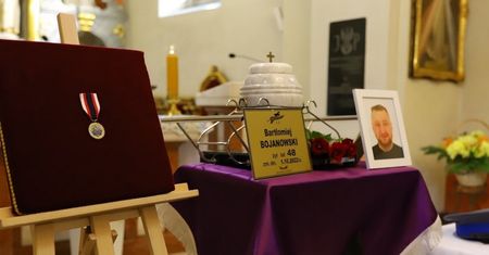 Smutna uroczystość w Częstochowie. Tak policjanci pożegnali kolegę