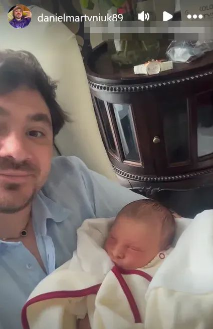 Daniel Martyniuk z synem 