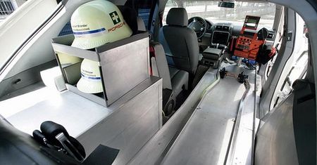Najszybsza karetka na świecie - Porsche Cayenne S