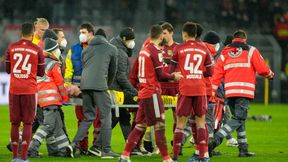 Dramatyczna sytuacja w meczu Bayernu. Gwiazdor padł nieruchomo na murawę