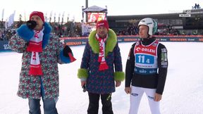 Lanisek został wywołany na Wielkiej Krokwi. Nie krył zaskoczenia, co zobaczył