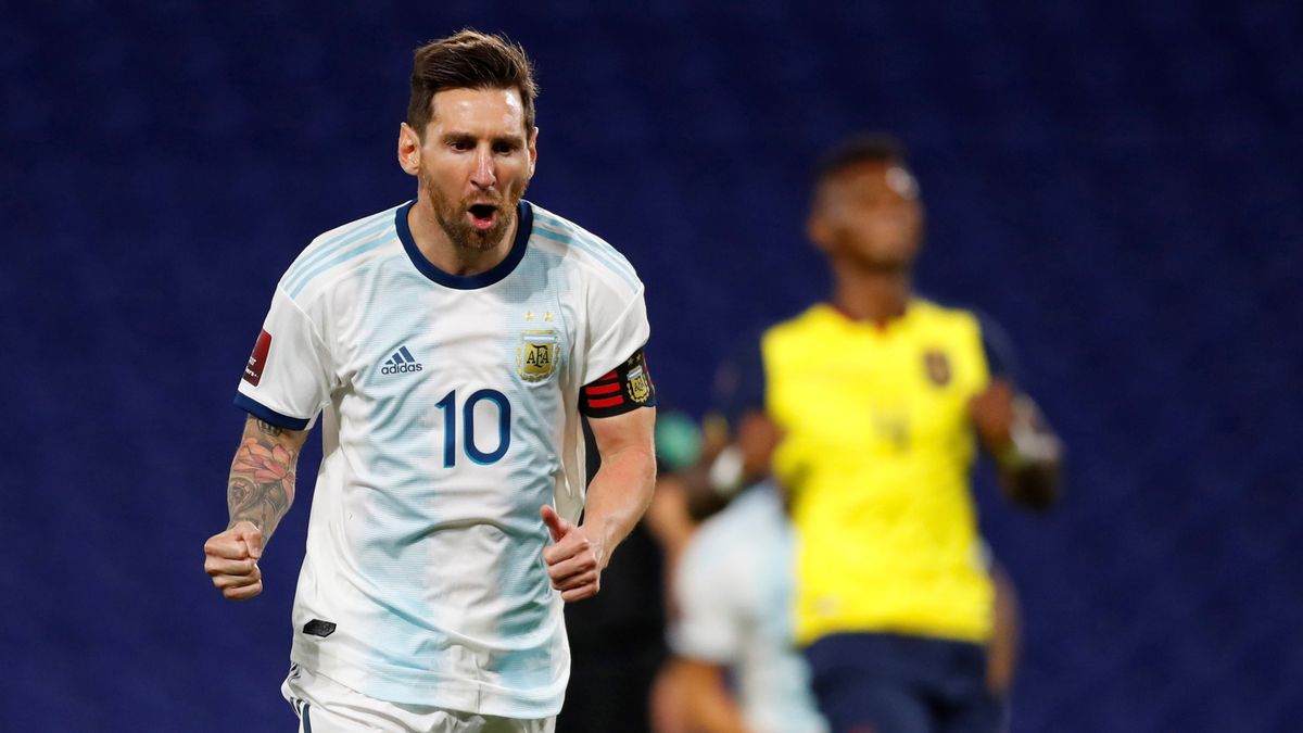PAP/EPA / AGUSTIN MARCARIAN / Na zdjęciu: Lionel Messi
