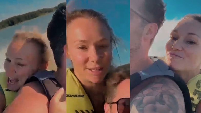 Sonia Bohosiewicz szaleje na motorówce z NOWYM UKOCHANYM