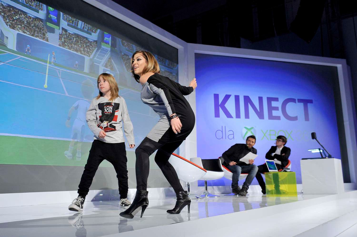 Natalia Kukulska z synem w 2012 roku