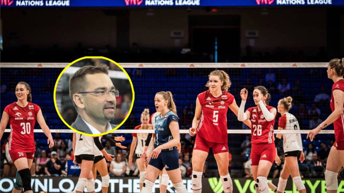 Materiały prasowe / FIVB oraz WP SportoweFakty/Tomasz Kudala / Na zdjęciu: Reprezentacja Polski siatkarek i Sebastian Świderski