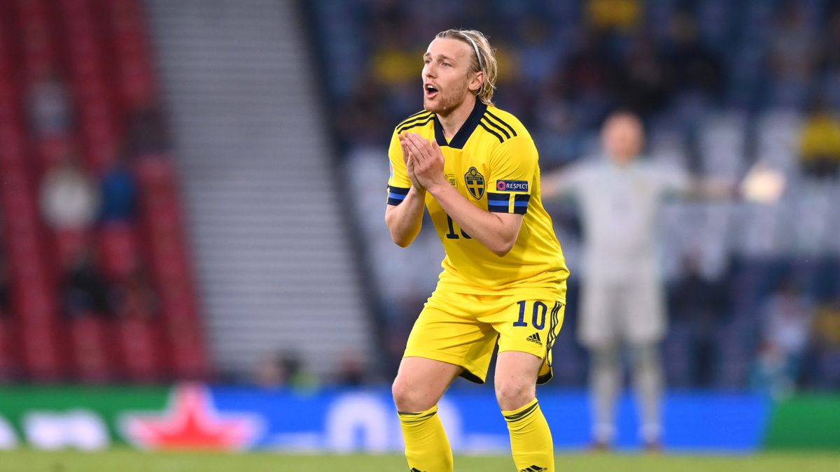 PAP/EPA / Stu Forster / Na zdjęciu: Emil Forsberg