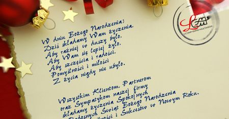 Świąteczna kartka od LEMa