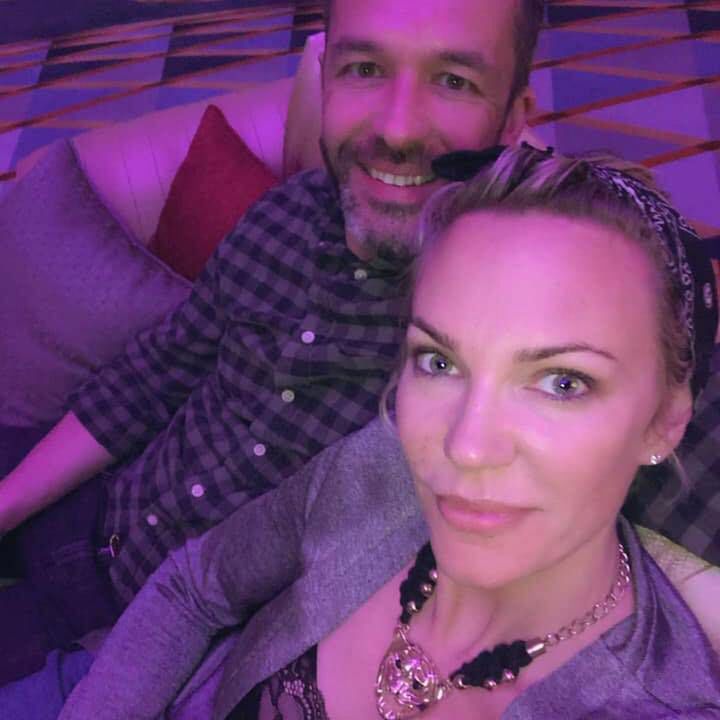 Kate Ryan z mężem FB