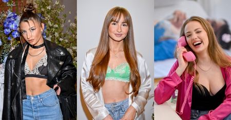Celebrytki w wymyślnych stanikach pozują na evencie bielizny: Julia Wieniawa, Angelika Mucha, Wiktoria Gąsiewska... (ZDJĘCIA)