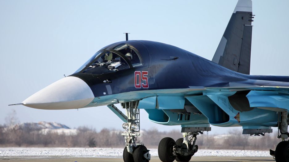Samolot uderzeniowy Su-34