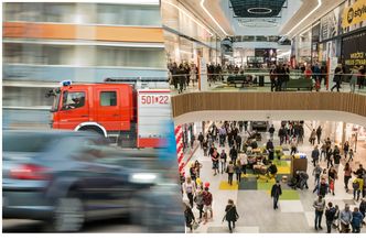 Ewakuacja w Galerii Młociny. W środku mogło być nawet pięć tysięcy osób