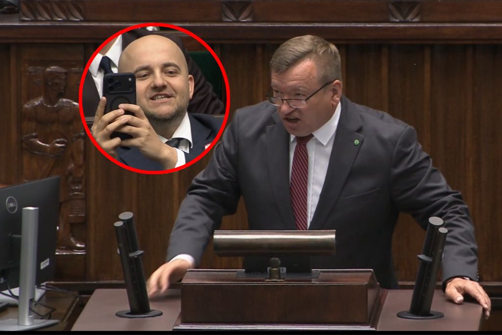 "Jest pan politycznym pasożytem". Awantura po słowach Mateckiego
