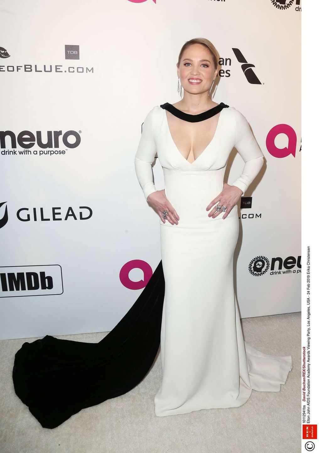 Erika Christensen - after party Eltona Johna, Oscary 2019