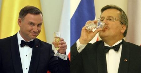 Administracja Komorowskiego wydawała na alkohol 400 tysięcy złotych rocznie! Duda pije mniej…