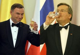 Administracja Komorowskiego wydawała na alkohol 400 tysięcy złotych rocznie! Duda pije mniej…