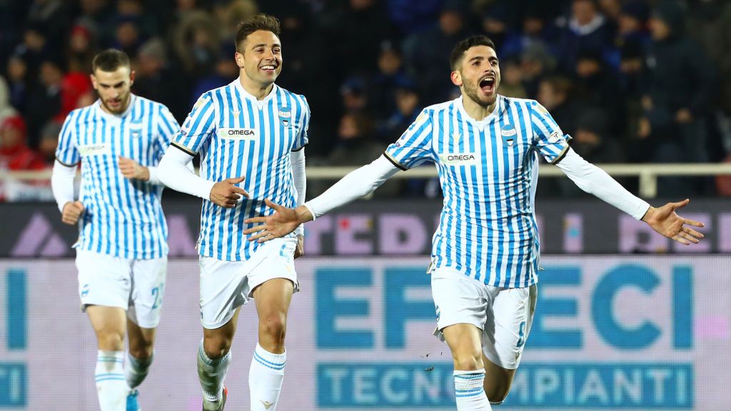 Getty Images /  Marco Luzzani / Radość piłkarzy SPAL