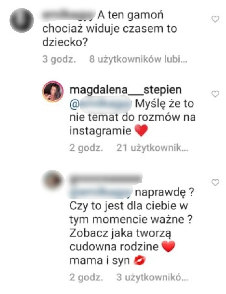 Magdalena Stępień odpowiada na pytanie o Jakuba Rzeźniczaka