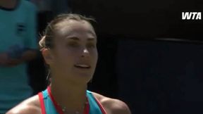 Nagrało się. Oto jak Sabalenka zareagowała na porażkę