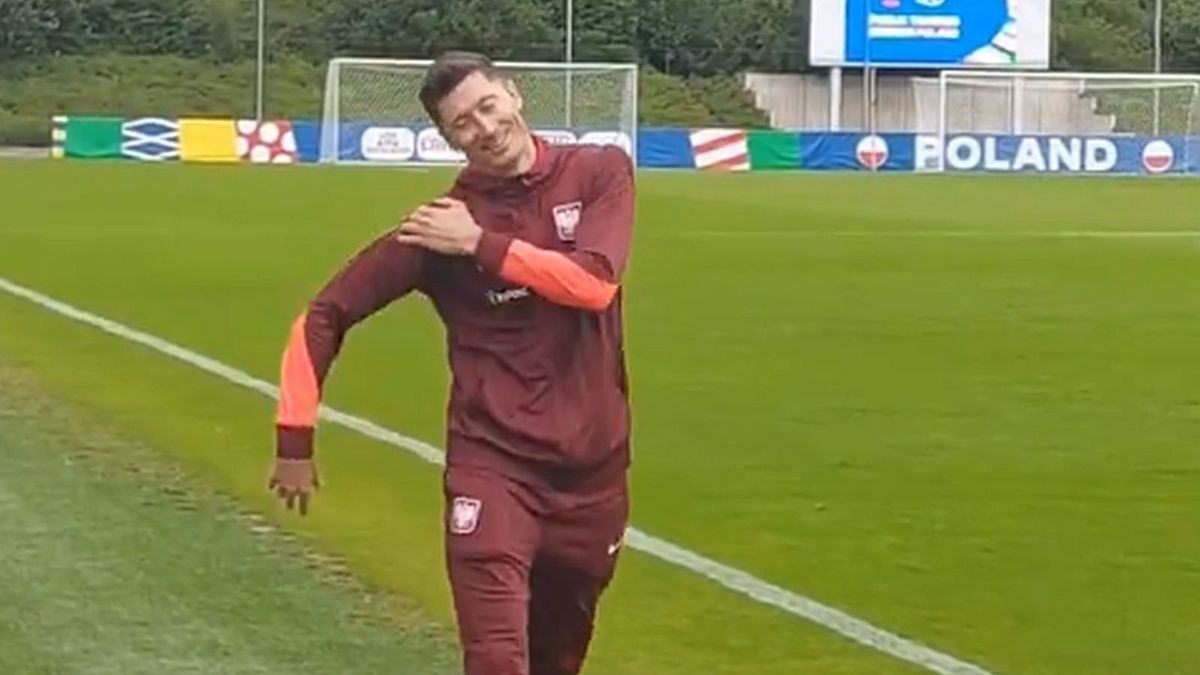 Twitter / x.com/dwardzich22 / Na zdjęciu: Robert Lewandowski