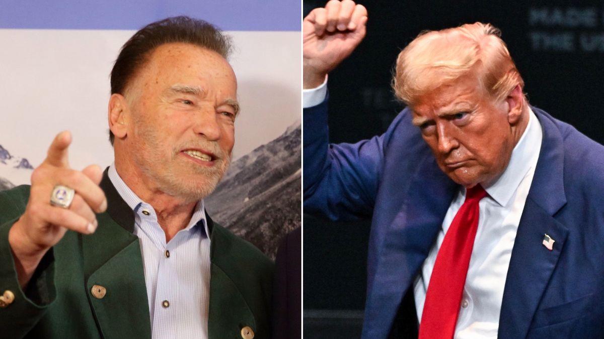 Getty Images / Na zdjęciu: Arnold Schwarzenegger i Donald Trump