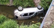 Wilcza: Leżał zakrwawiony na chodniku. W rzece znaleziono jego auto