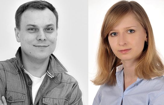 Piotr Szubski, Natalia Kaczmarek i Magdalena Maziejuk w Codemedia