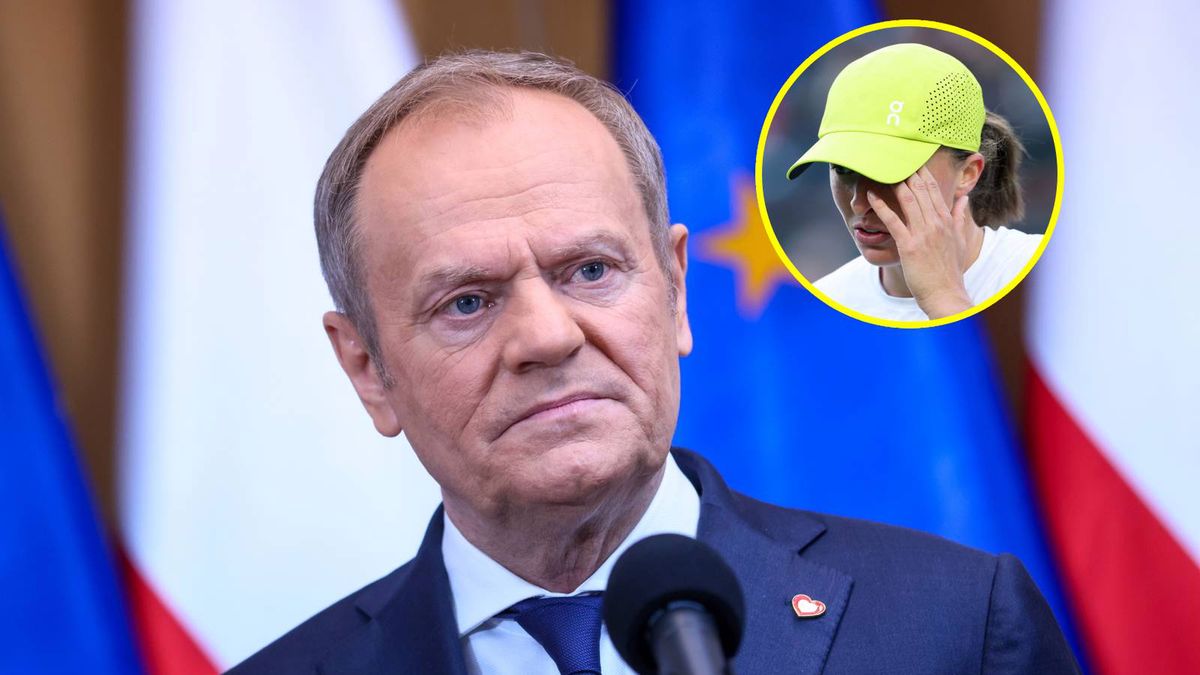 PAP / Leszek Szymański / Clive Brunskill/Getty Images / Donald Tusk / Iga Świątek