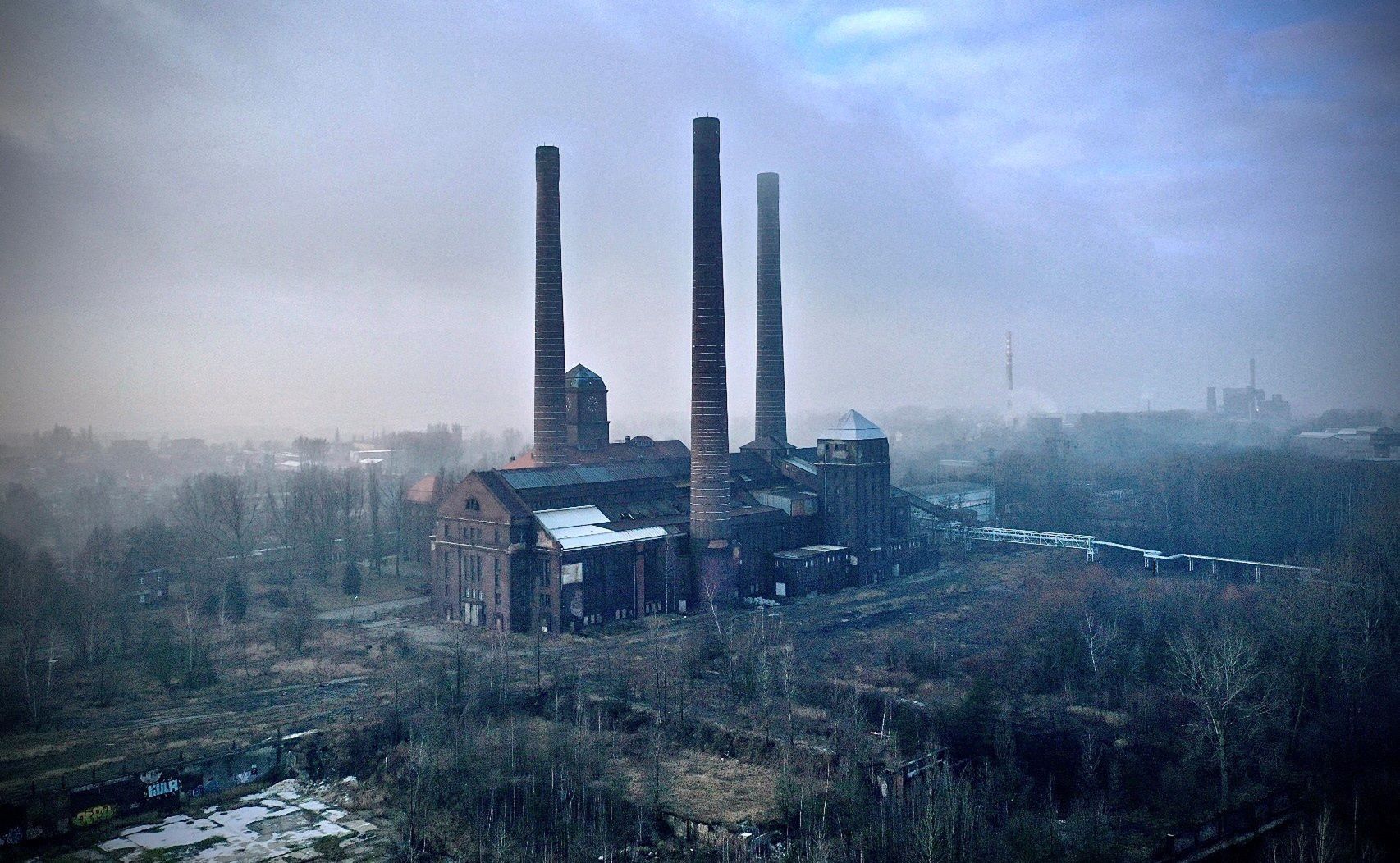 Śląskie. Na terenie zabytkowej EC Szombierki pojawił się komornik Sądu Rejonowego w Bytomiu. 