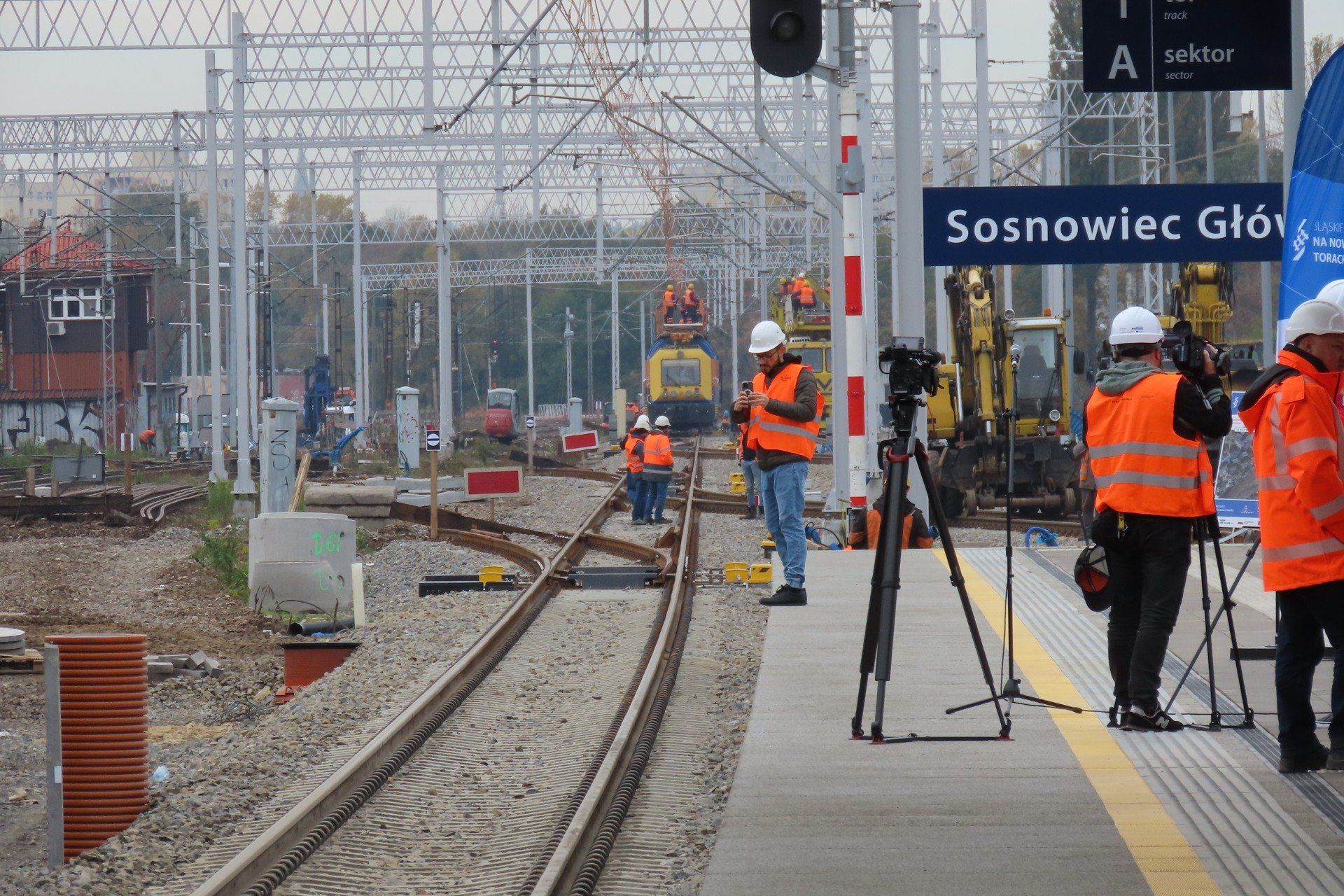 Na stacji Sosnowiec Główny powstał peron nr 3. To tam od 5 listopada przeniosą się podróżni