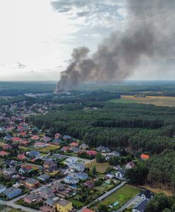 Ogromny pożar w Zielonej Górze. Alert dla okolicy, na miejscu wojsko