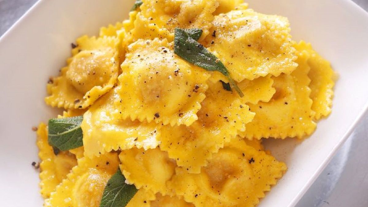 Ravioli to popularne danie kuchni włoskiej.