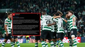 Benfica wściekła po awansie Sportingu. "Kolejny skandaliczny epizod"
